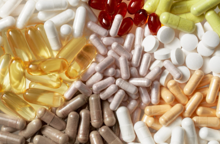 Divers suppléments vitaminiques